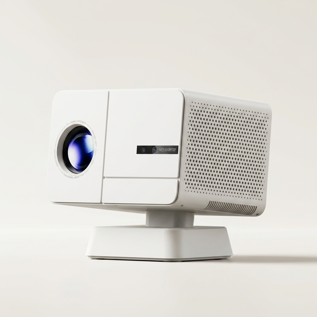 Portable Home Projector - Full HD 1080p, 150" Wireless Screen Mirroring | VOLTARA P50