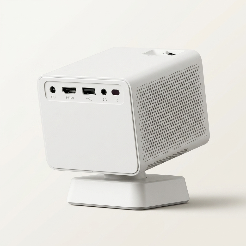 Portable Home Projector - Full HD 1080p, 150" Wireless Screen Mirroring | VOLTARA P50