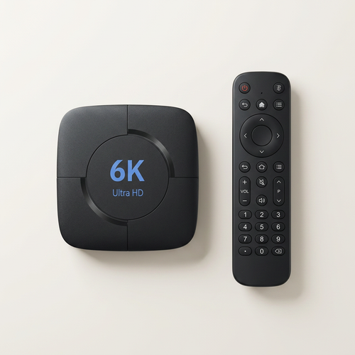 Android TV box on the RK3518 platform for apps, films and games