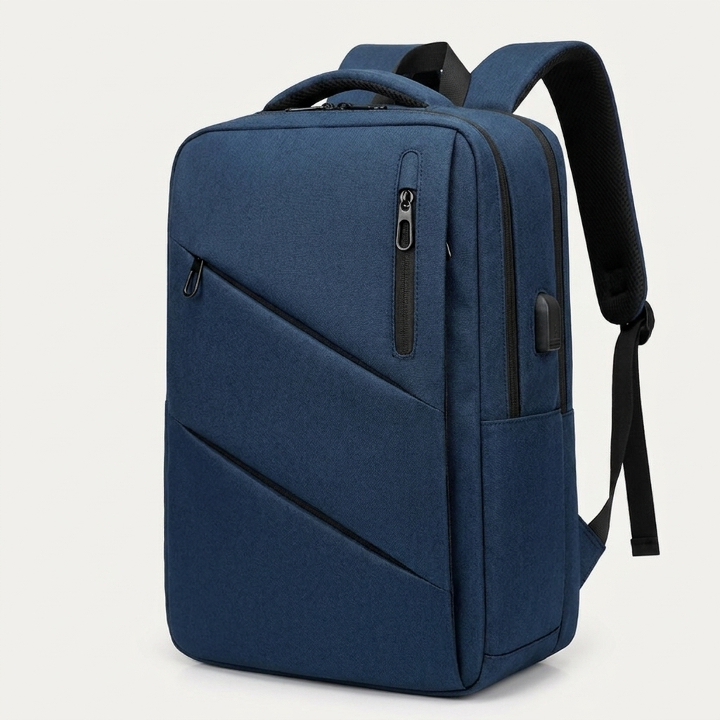 Air-cushion shoulder straps make heavier loads easier to carry