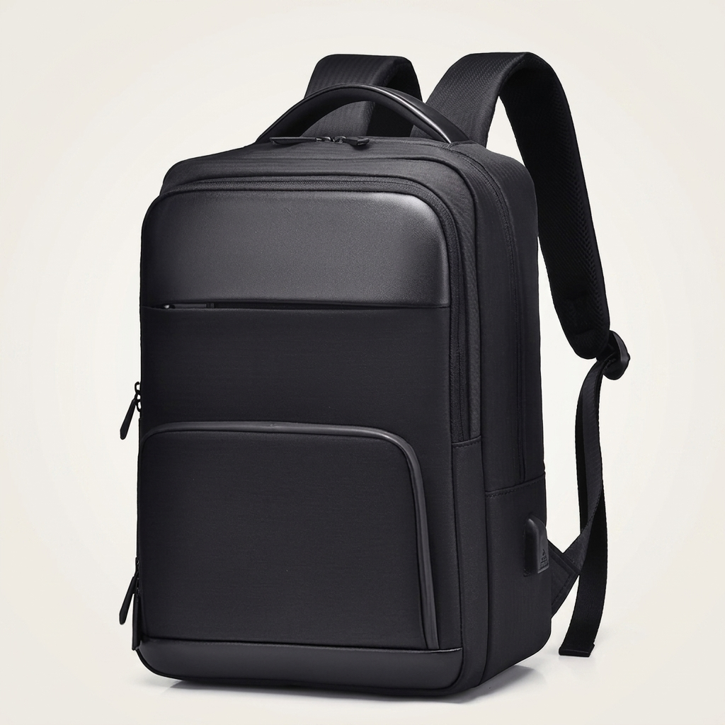 Minimalist backpack in Black or Galaxy Grey, 31 x 15 x 43 cm