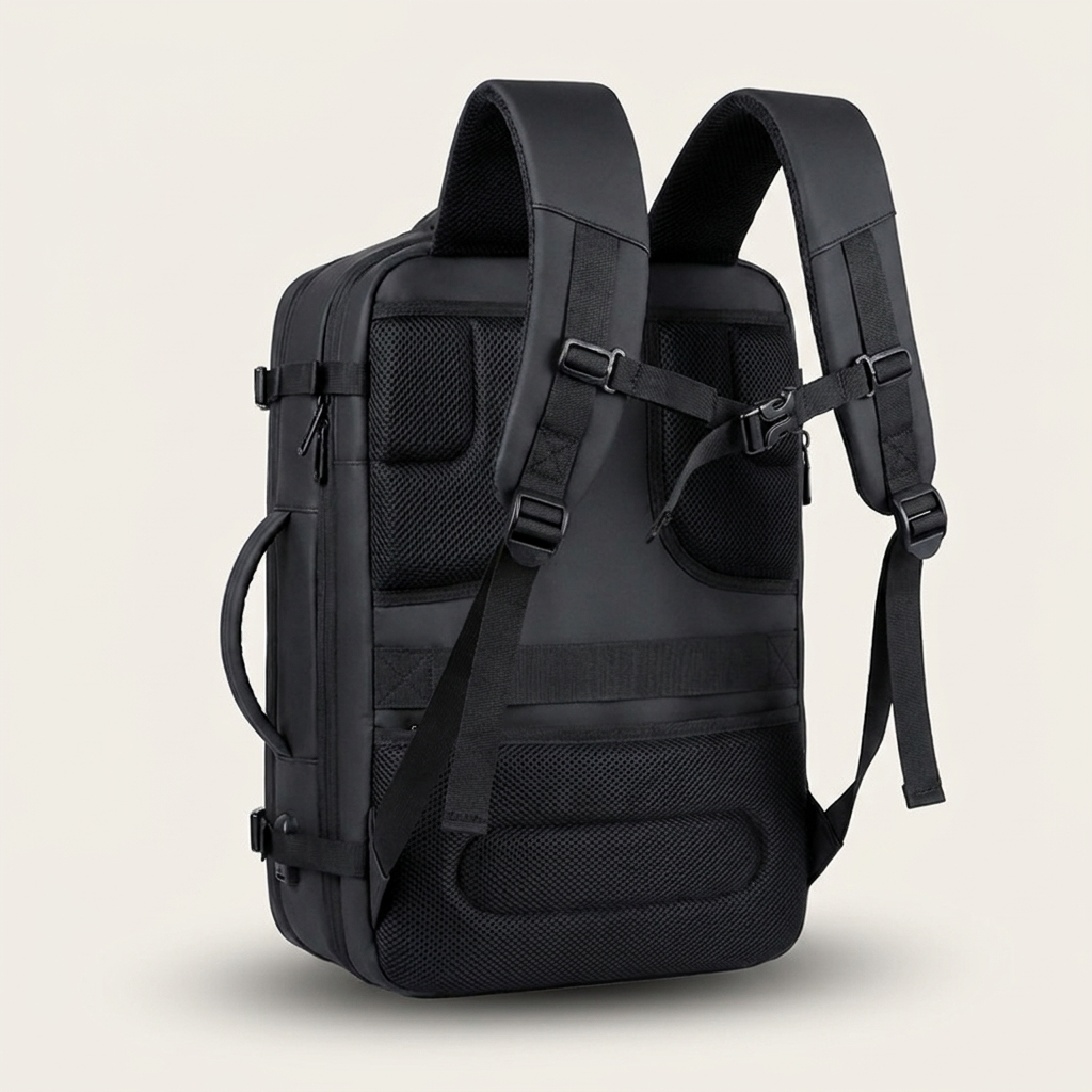 Padded compartment keeps laptops up to 16 inches secure