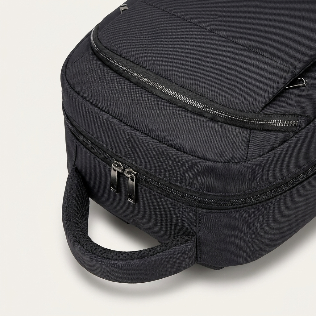 Air-cushion straps and a breathable padded back panel for longer days