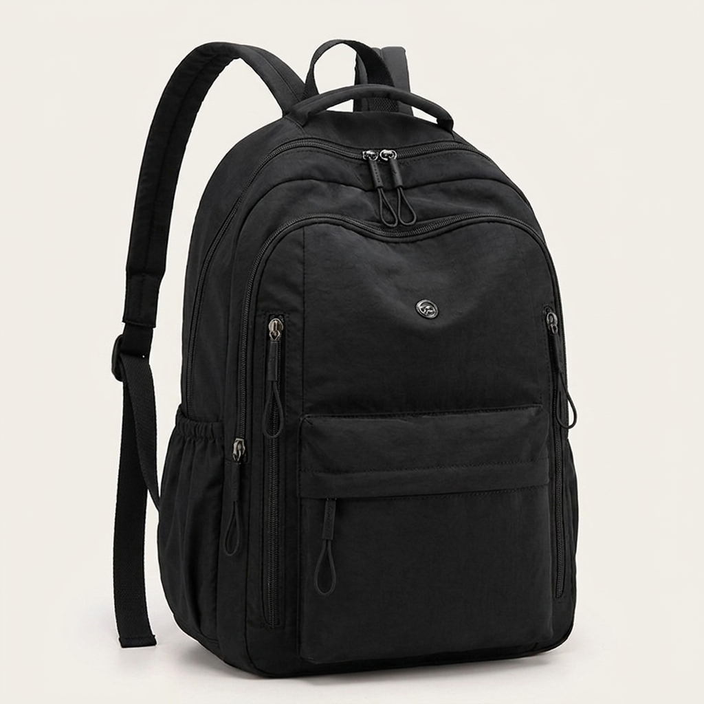 Casual daypack in six on-trend colours, measuring 27 x 18 x 40 cm
