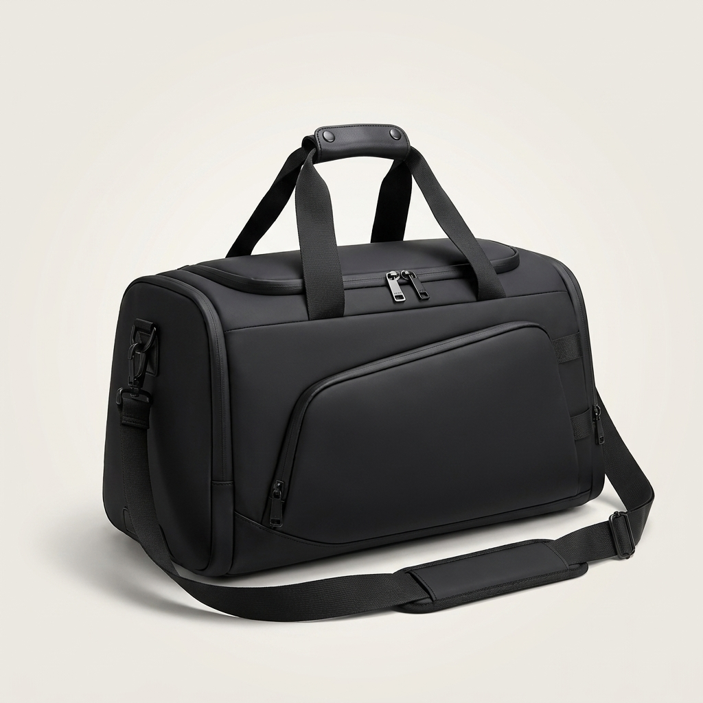 Lightweight 0.8 kg duffel in Black, Starry Sky Grey or Forest Green