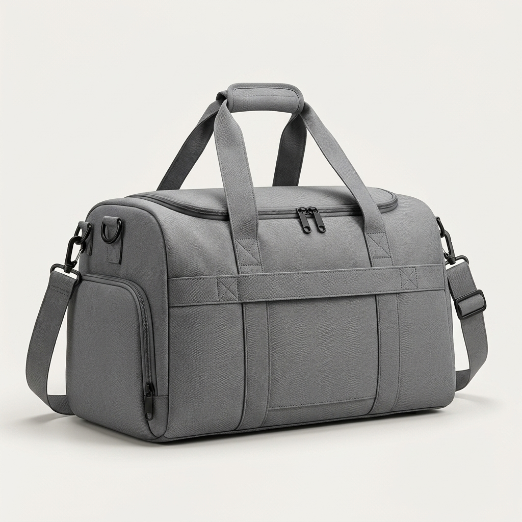 Duffel with roomy 20-35L compartment and dry/wet separation pocket