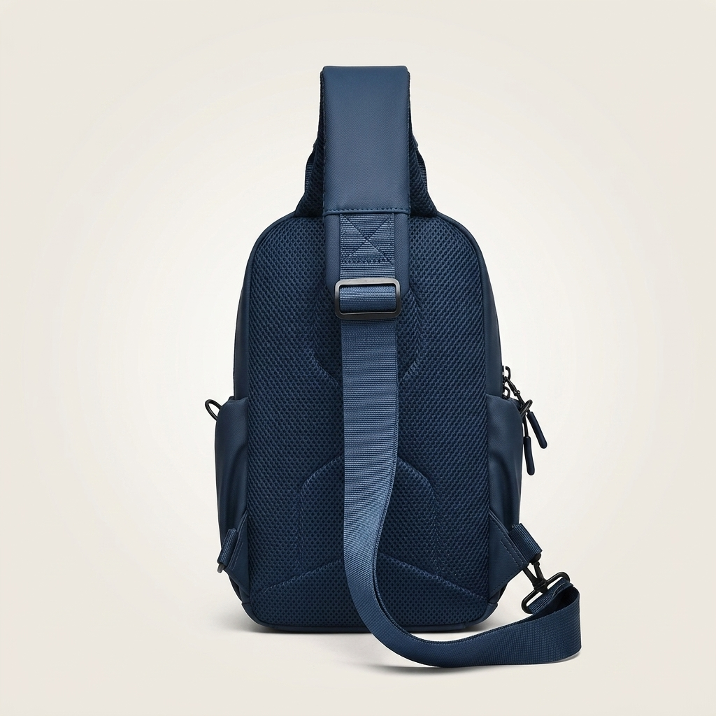 Padded compartment holds devices up to nine inches plus daily essentials