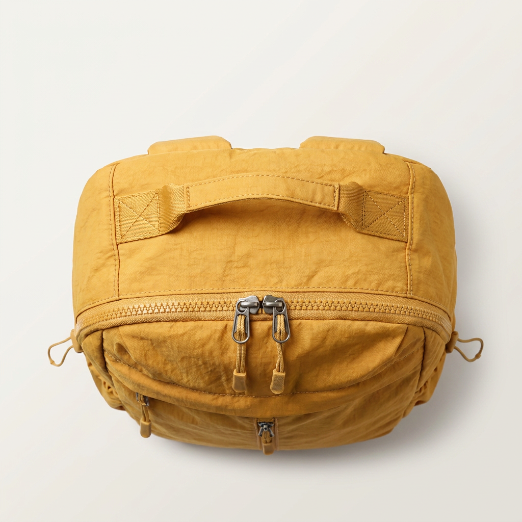 Unisex nylon daypack weighing just 0.42 kg for easy carrying