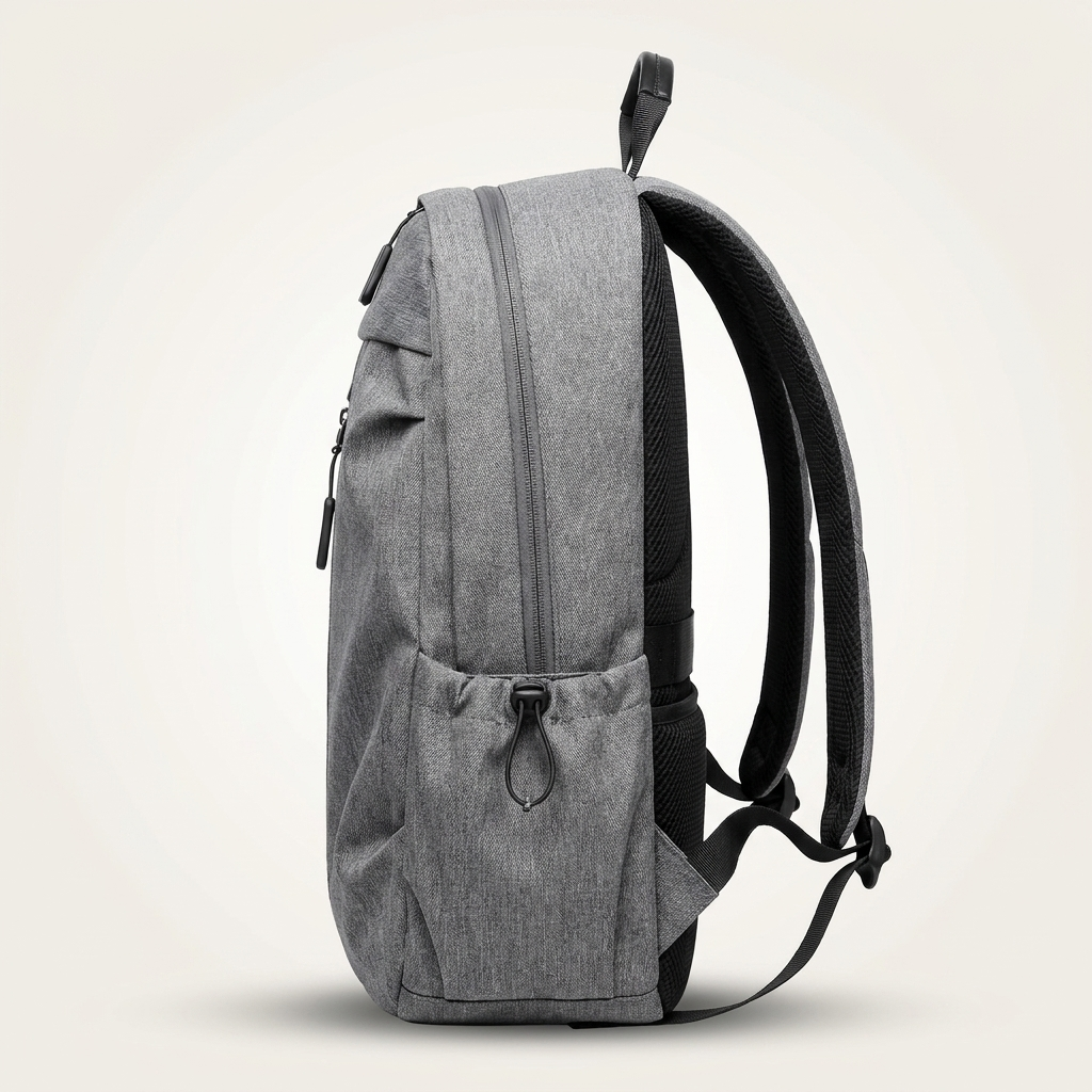 Durable polyester shell with a water-resistant finish