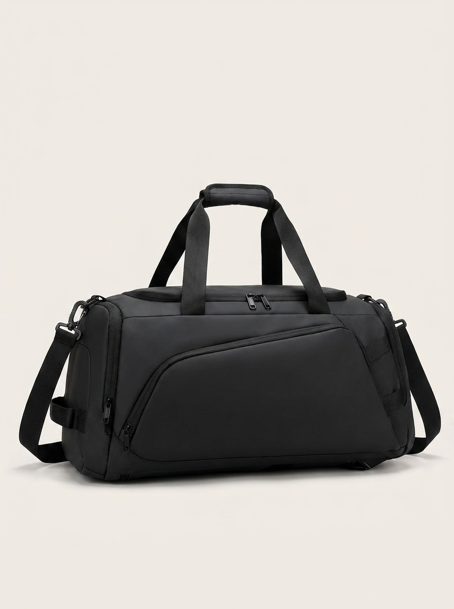 Waterproof Travel & Gym Holdall - Convertible Duffel with Trolley Sleeve, 20-35L
