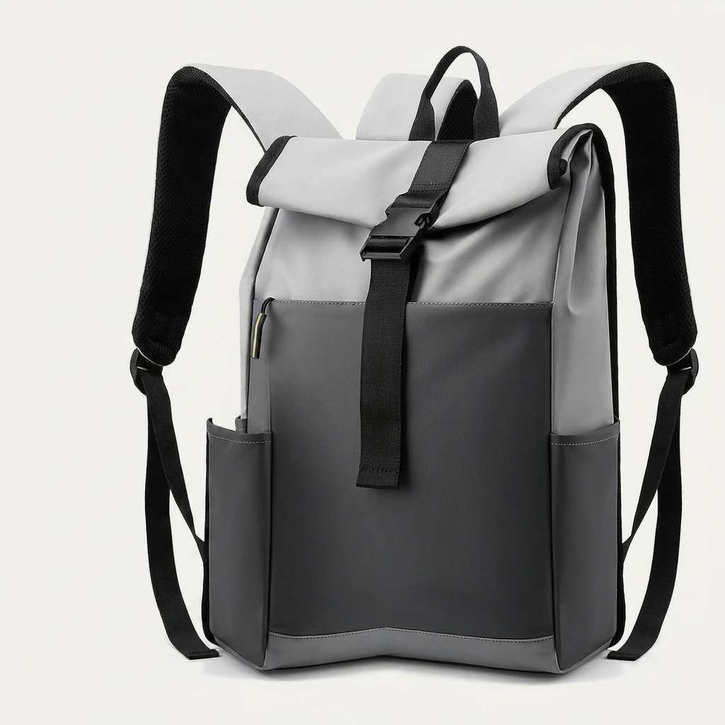 Ultra-light 0.78 kg rucksack in three Fashion Black and grey shades