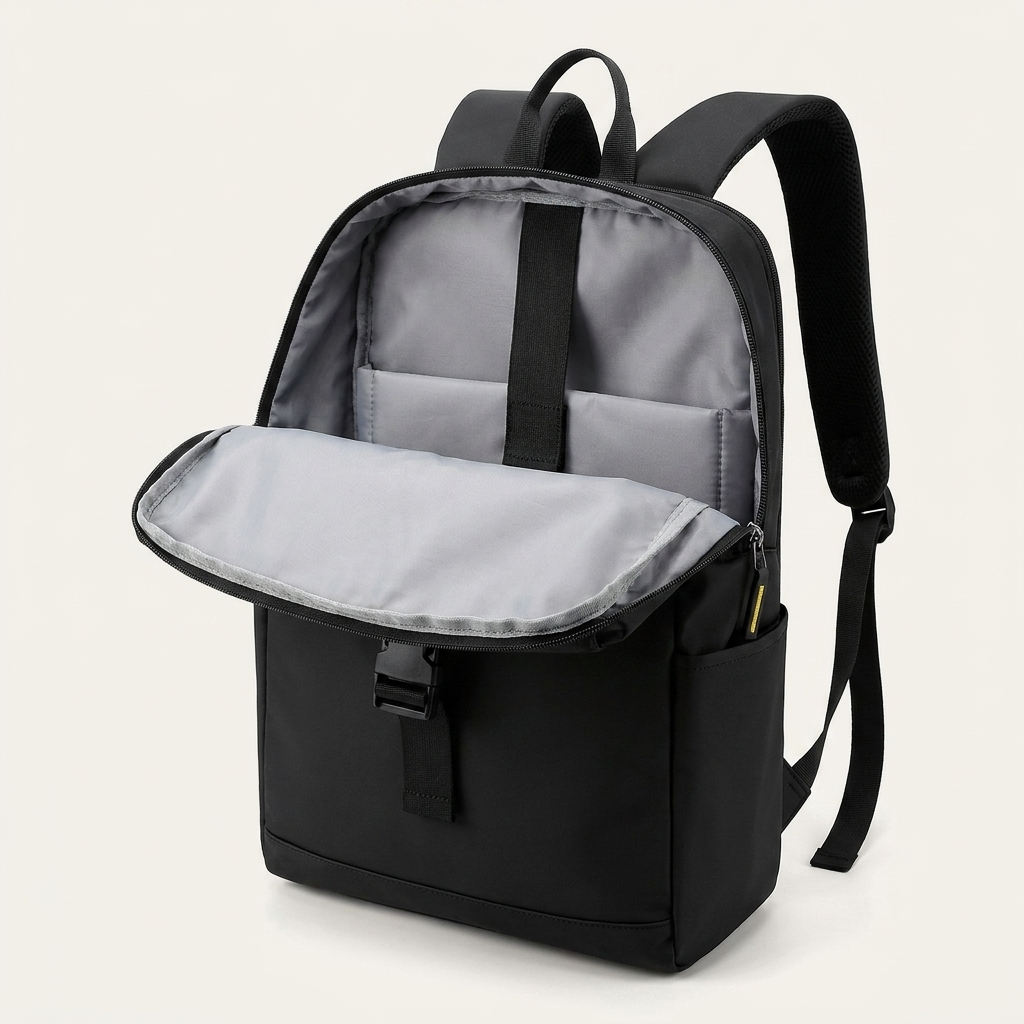 Air-cushion shoulder straps spread the load for all-day carry