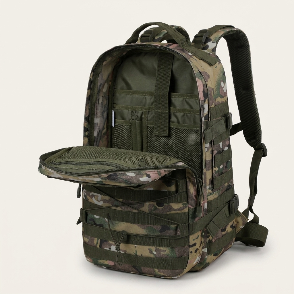 Ventilated padded back panel keeping you cool on longer treks