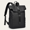 Flip-Buckle Casual Travel Backpack - Water-Resistant 16" Laptop Rucksack, 20-35L