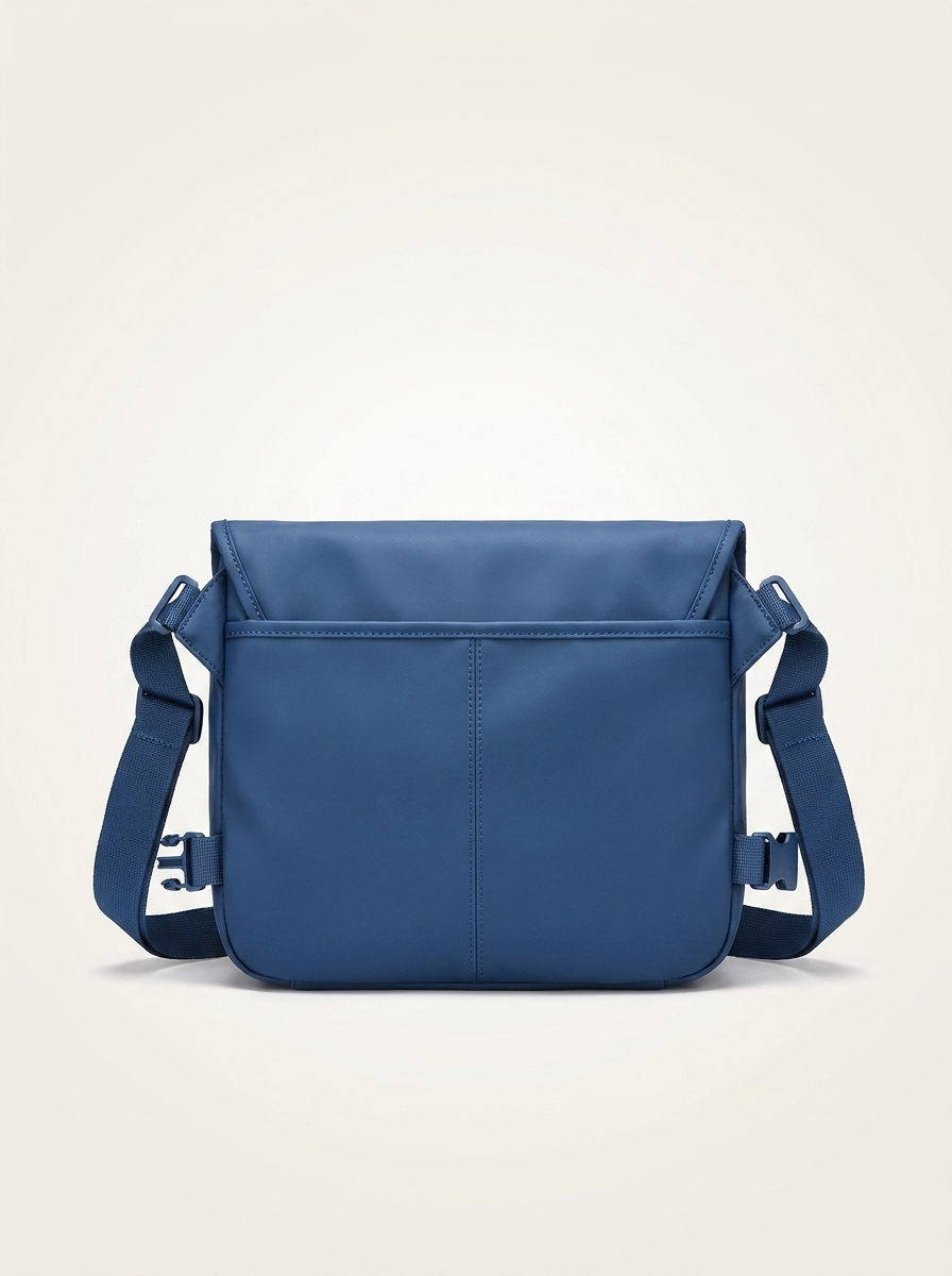 Slim padded slot inside holds a tablet up to eight inches