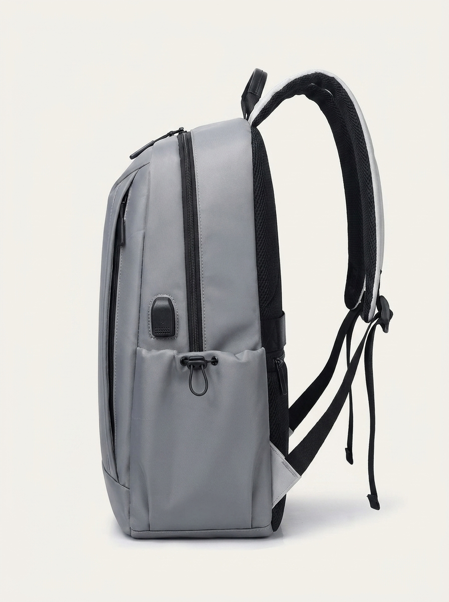 Padded space for a 16-inch laptop plus daily essentials