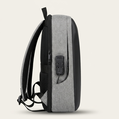 Anti-Theft Business Backpack - USB Port & Combination Lock, Fits 16", 20-35L