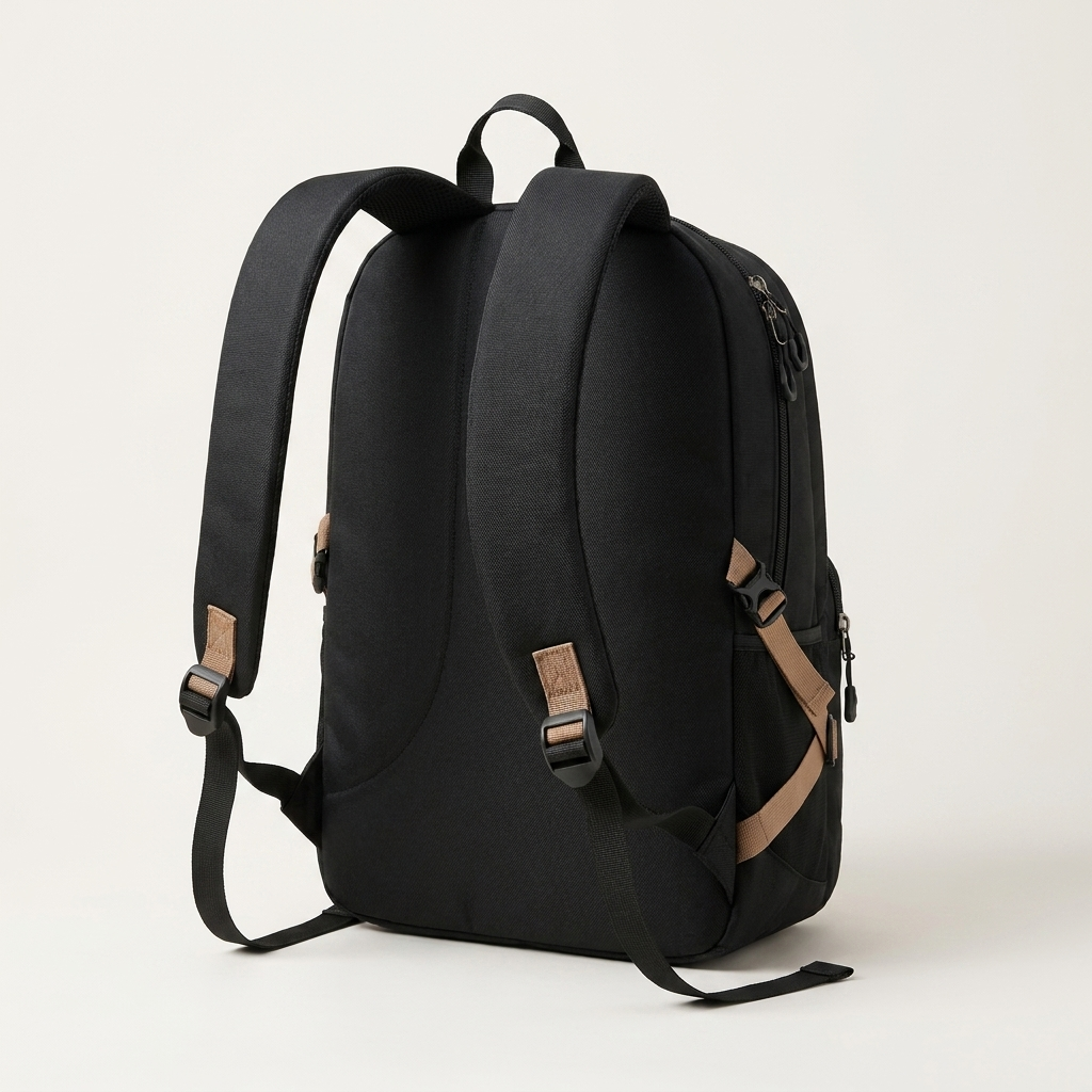 Roomy 20-35L body protecting a laptop up to 16 inches