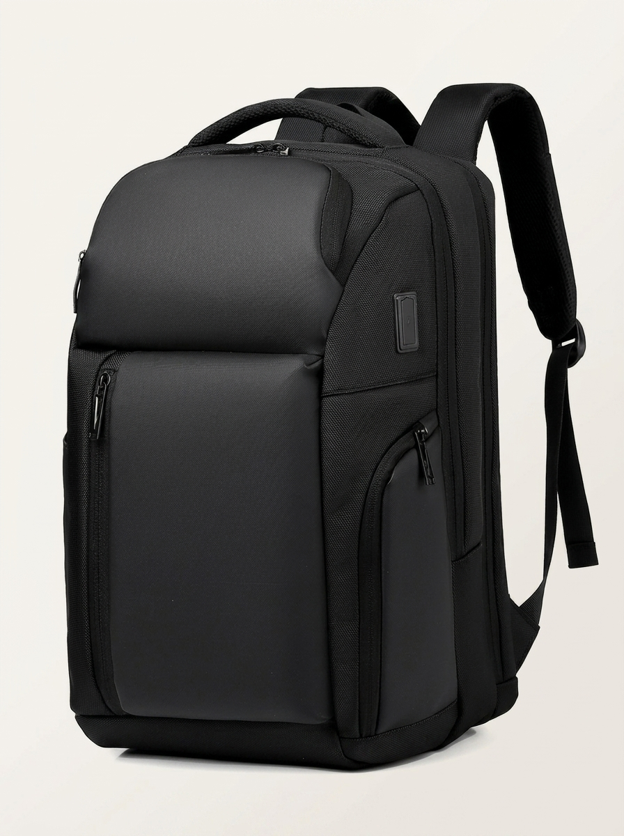 Urban rucksack in Elegant Black, Extreme Grey and Smoky Rain Blue