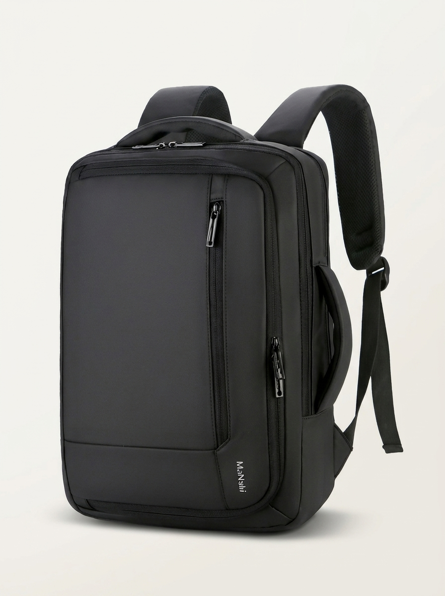 Commuter backpack offered in two styles, 1805 and 1901, with contrast stitching