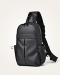 Waterproof Crossbody Chest Sling Bag - Compact Day Bag, Fits 9" Tablet