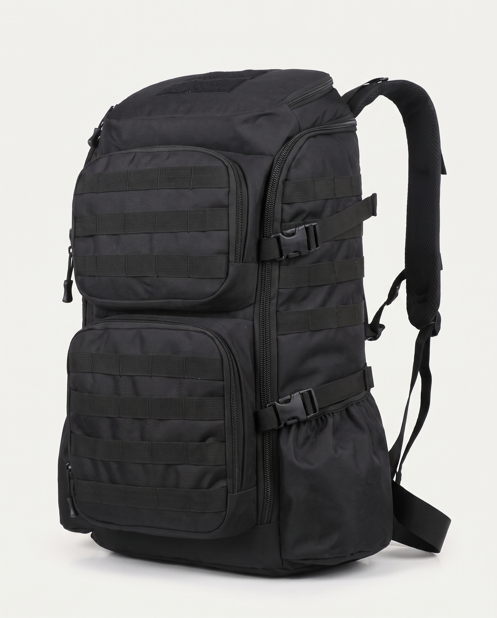 Water-resistant Oxford fabric with a nylon lining for hiking and camping