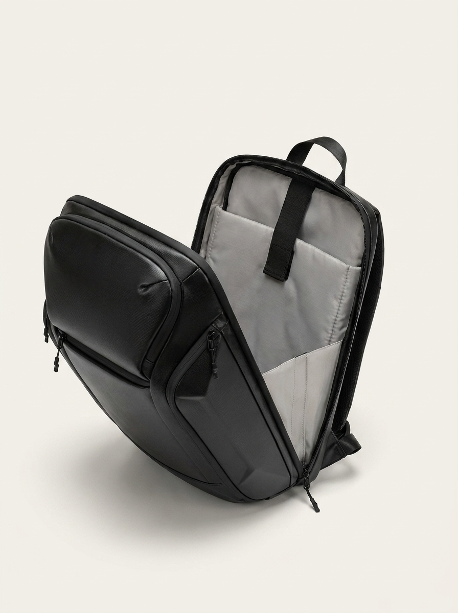 EVA Hardshell Laptop Backpack - Water-Resistant Structured 16" Commuter, 20-35L