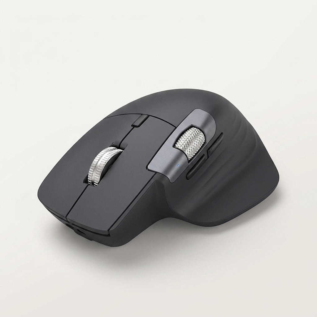 Built-in 500mAh rechargeable battery in an ergonomic ABS body