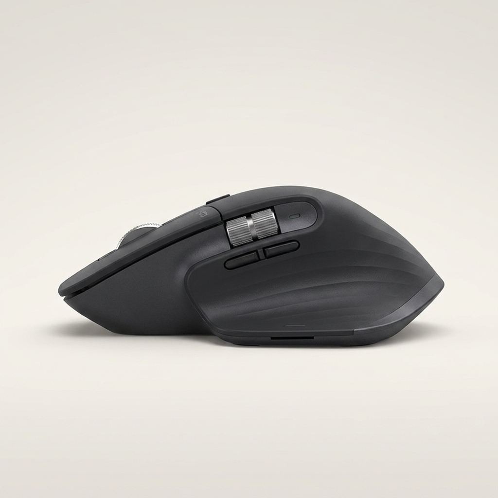 Six buttons and a quick scroll wheel putting common actions under your fingers