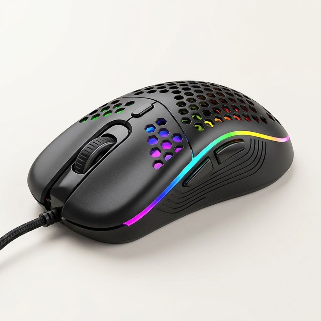 Optional matching optical mouse tracking at up to 1600 DPI