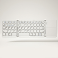 Foldable Bluetooth Keyboard - Ultra-Thin Portable 63-Key for Phone, Tablet & Laptop