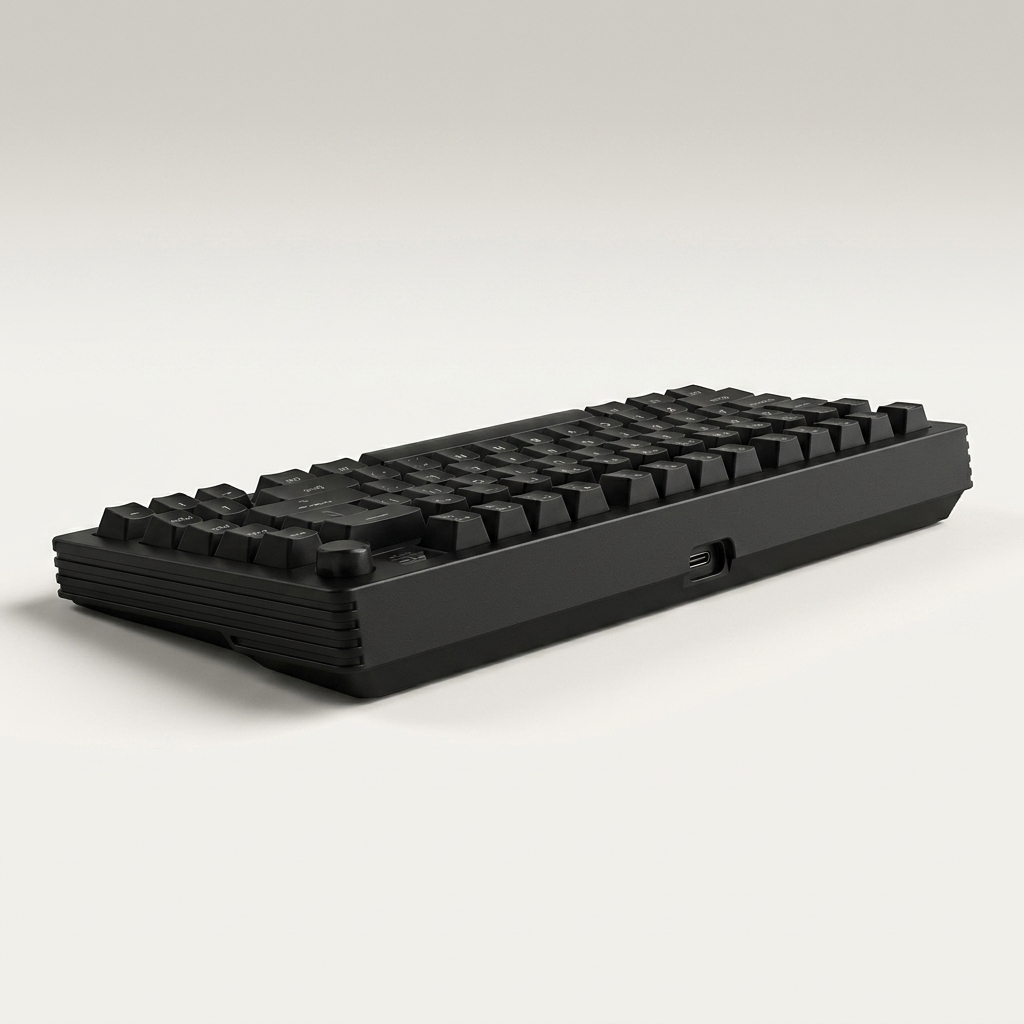 75% Gasket Mechanical Keyboard - 82-Key Tri-Mode Wireless, RGB, Compact Gaming