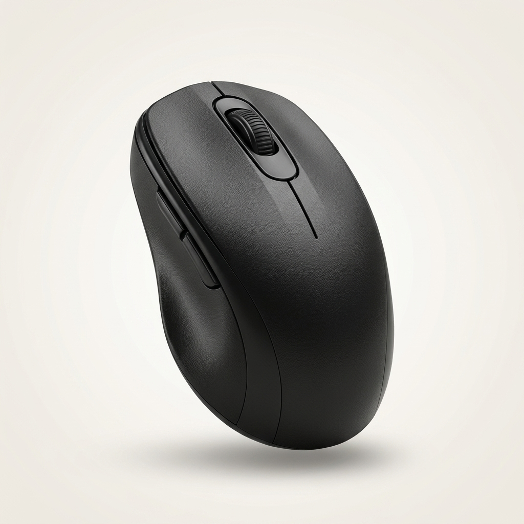 Ergonomic optical mouse tracking at 1600 DPI for accurate everyday control
