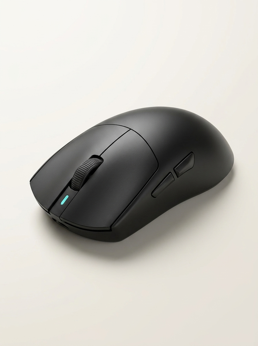 Six macro-programmable buttons, four-way scroll and rechargeable battery