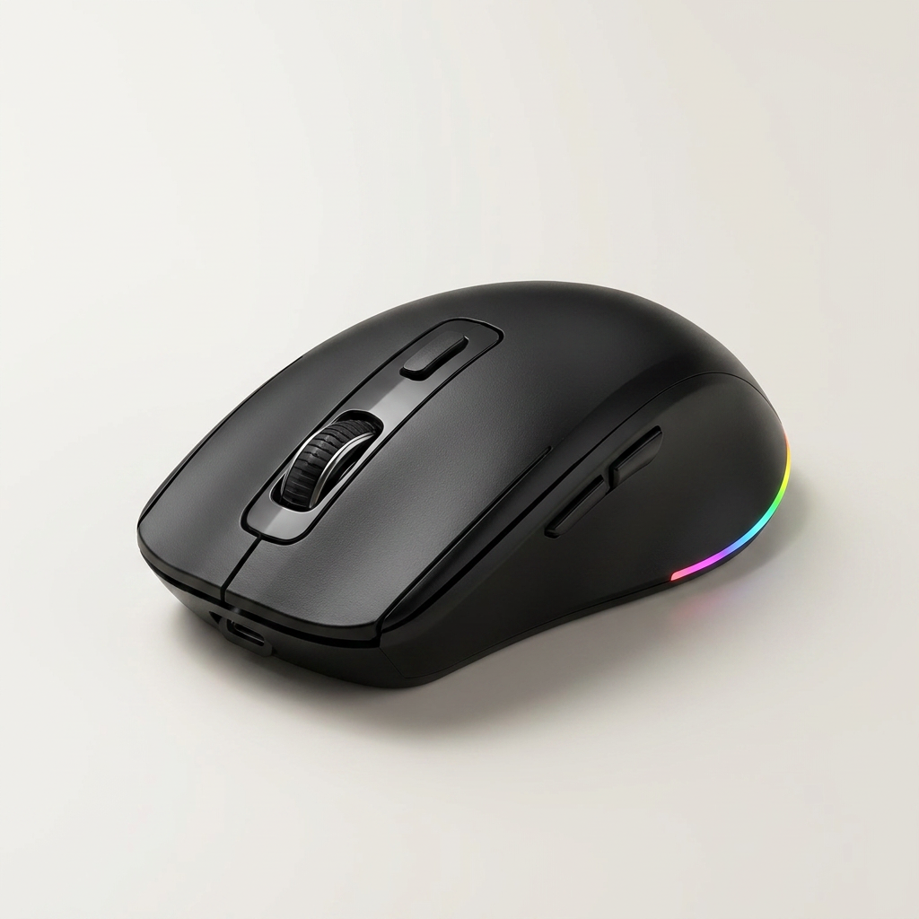 Battery-powered keyboard and mouse set for a tidy, cable-free desk