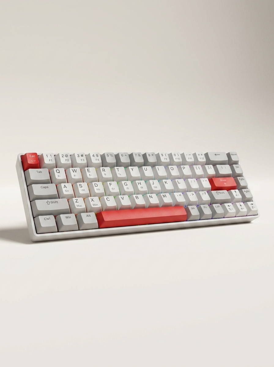 Spill-resistant ABS body built for gaming, travel and everyday work