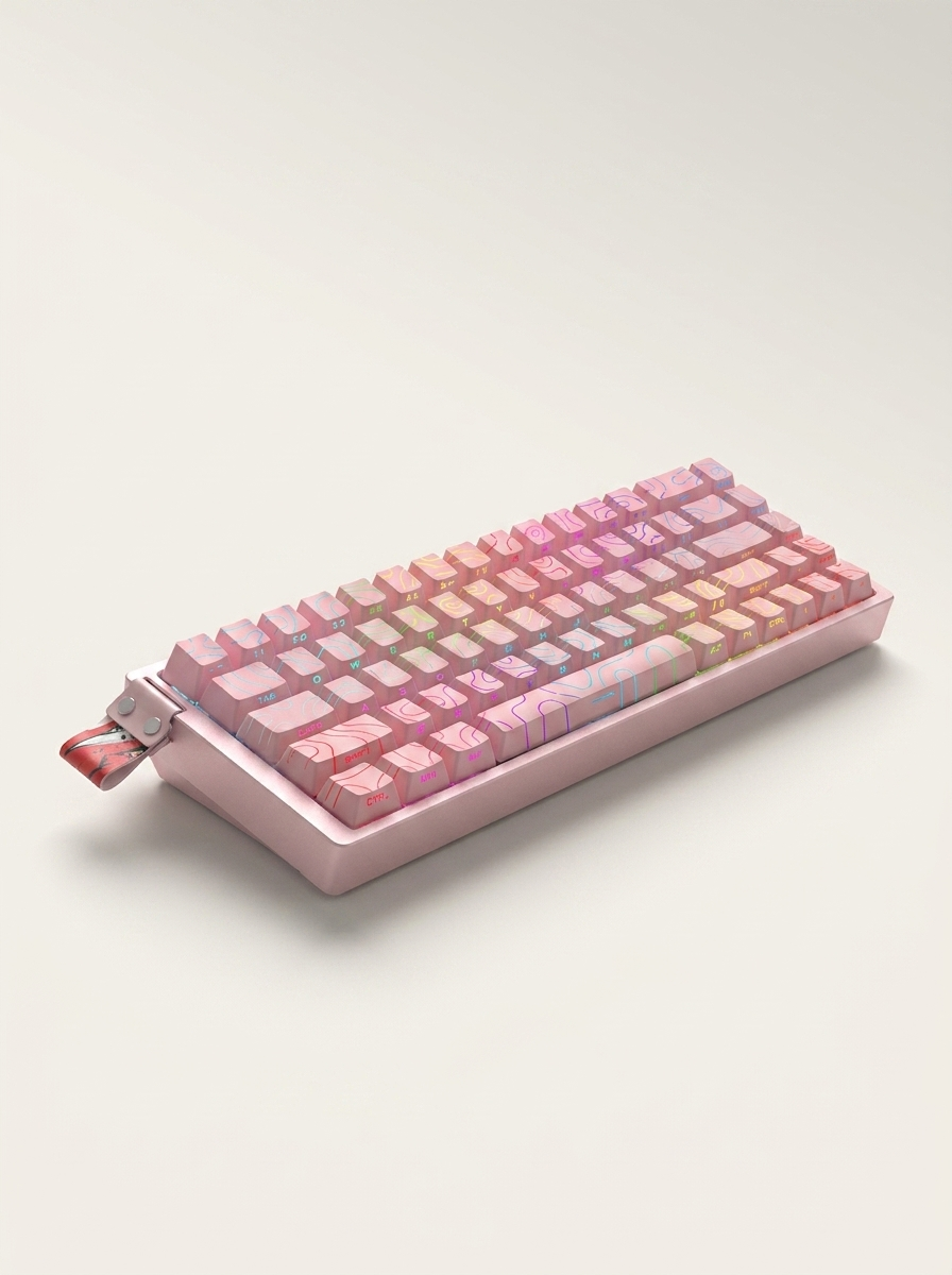 Aluminium Magnetic-Switch Mechanical Keyboard - 68-Key, 8000Hz, Wired & Bluetooth