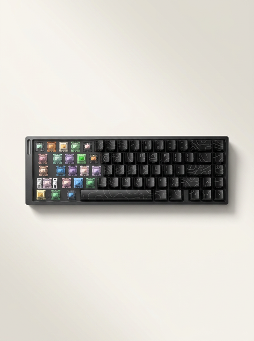 Aluminium Magnetic-Switch Mechanical Keyboard - 68-Key, 8000Hz, Wired & Bluetooth