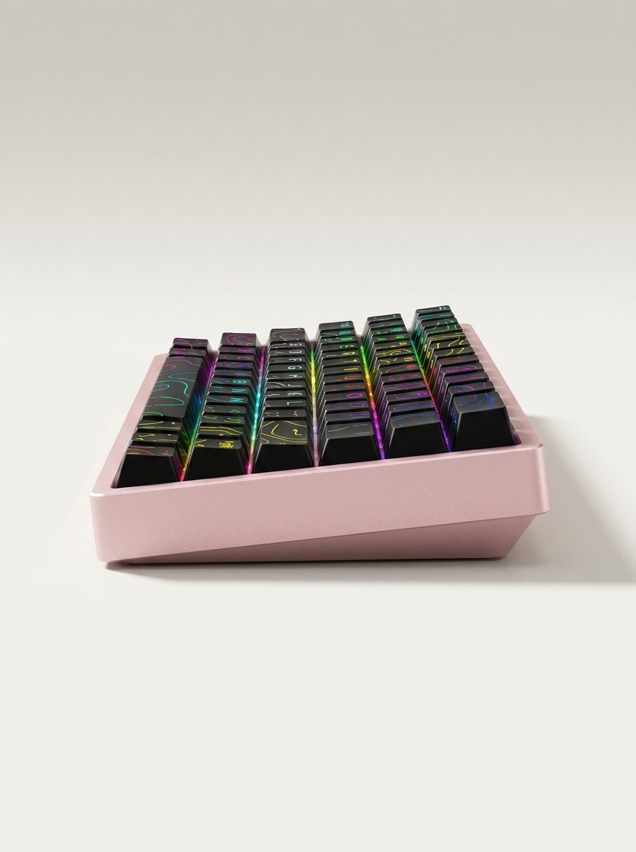 Aluminium Magnetic-Switch Mechanical Keyboard - 68-Key, 8000Hz, Wired & Bluetooth
