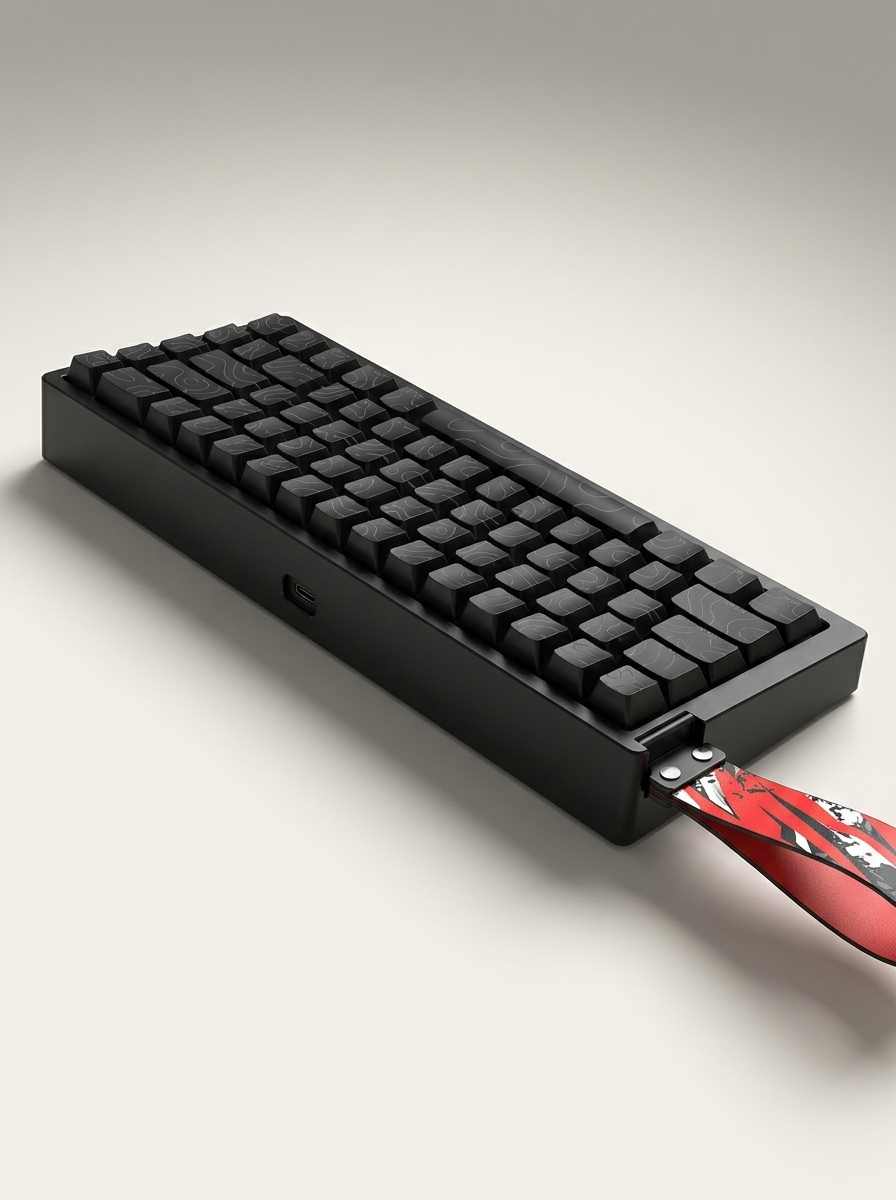 Aluminium Magnetic-Switch Mechanical Keyboard - 68-Key, 8000Hz, Wired & Bluetooth