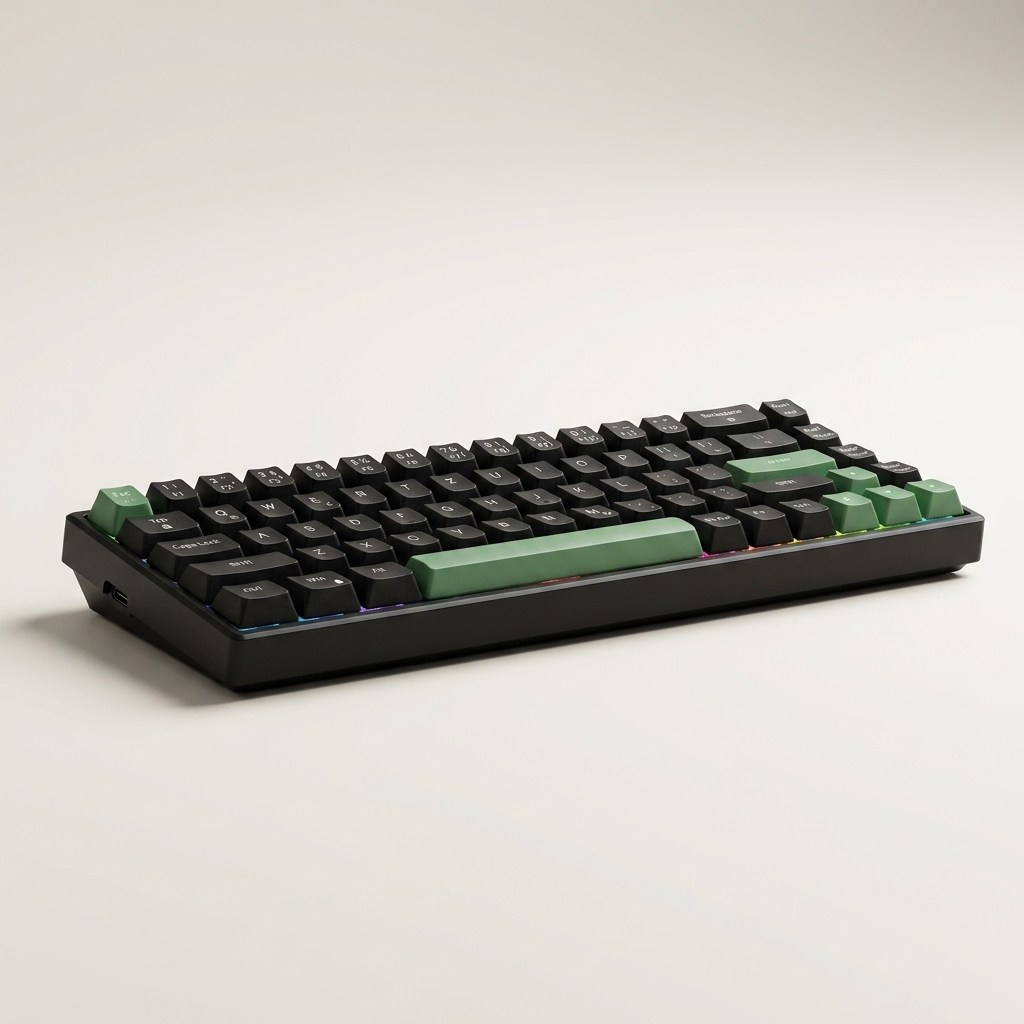 Magnetic-Switch Mechanical Gaming Keyboard - 68-Key 65% Wired, RGB, Rapid Trigger