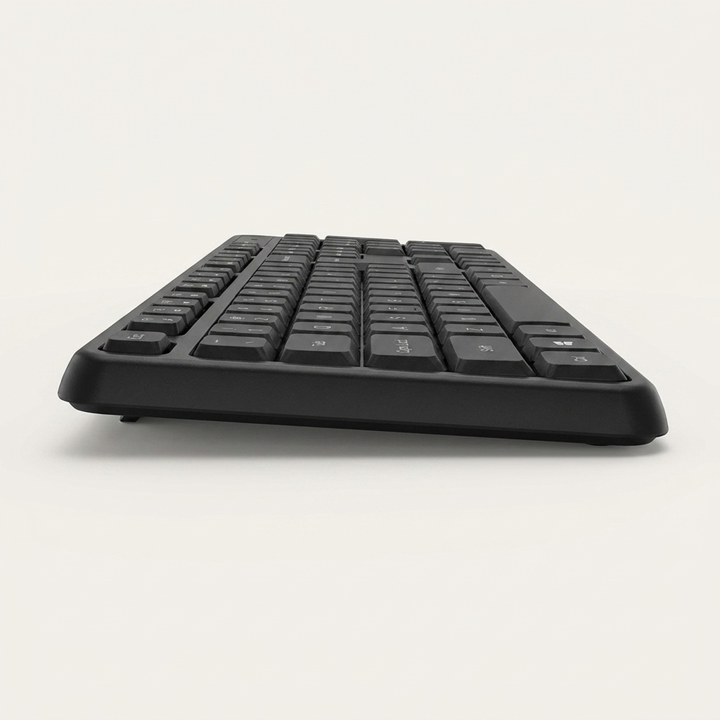 Single USB nano receiver connecting both keyboard and mouse over 2.4G