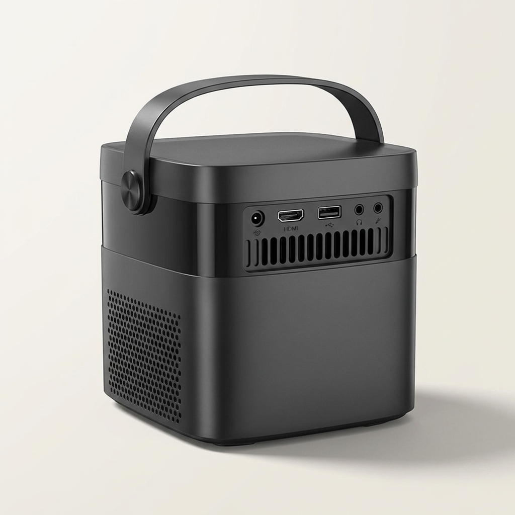 1.97 kg 25W projector with Wi-Fi phone mirroring and UK 3-pin plug