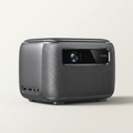 Smart Auto-Focus Projector - 600 ANSI, Wireless Mirroring & AI Voice Remote (UK Plug)