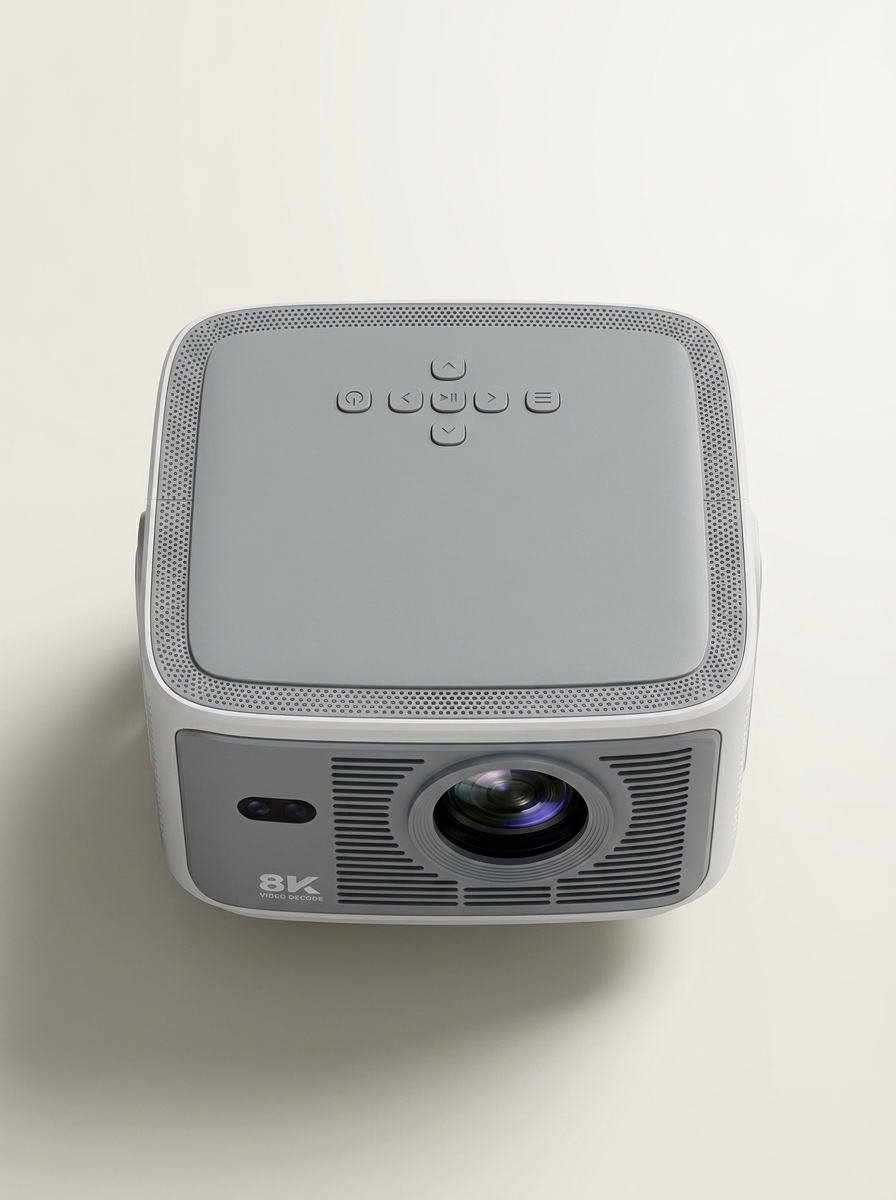 Native Full HD 1080p projector that decodes high-bitrate source files