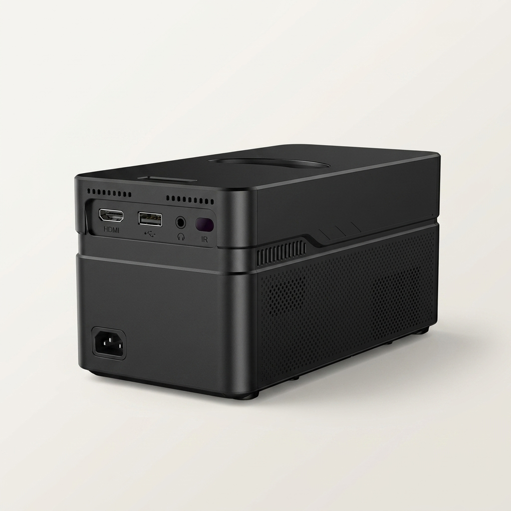 Short-throw projector suited to smaller rooms and darkened spaces