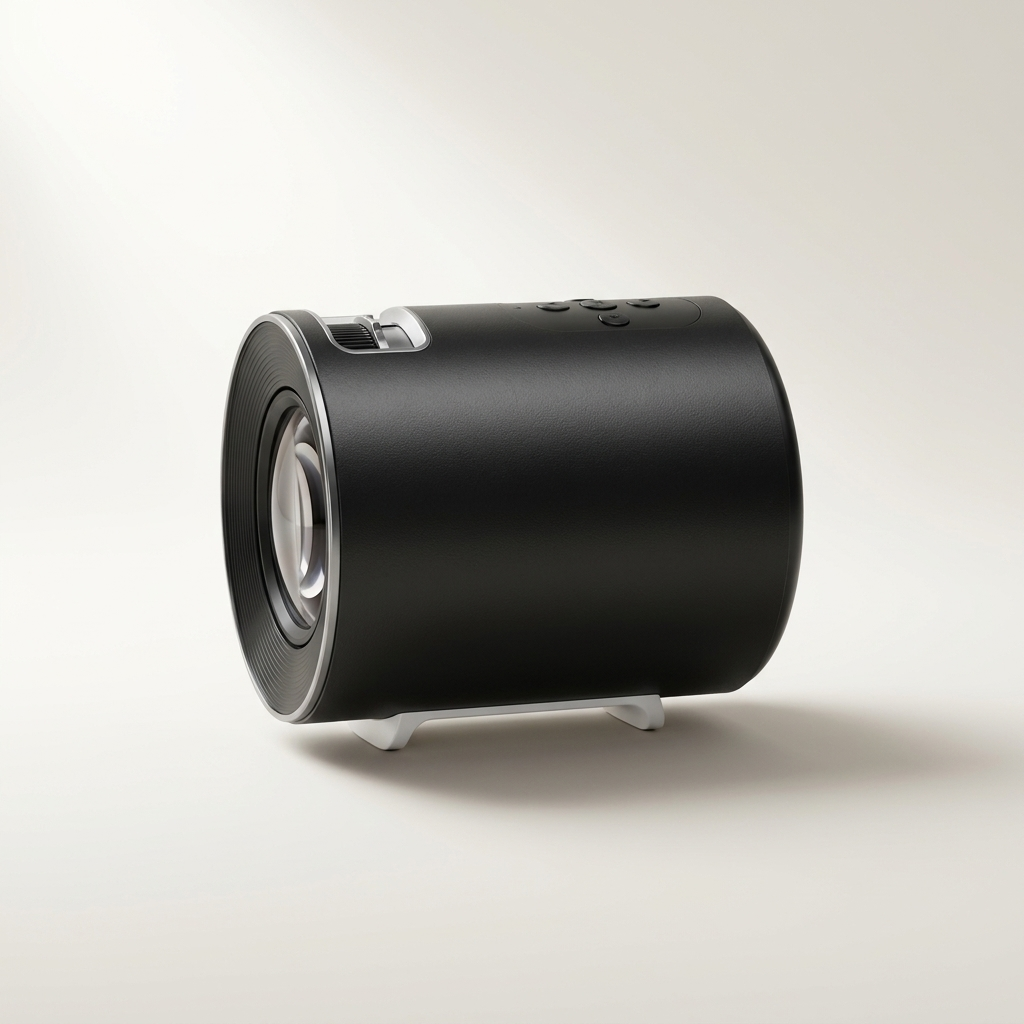 Mini Projector - 720p HD Native, 300 ANSI Lumens, Android & Bluetooth 5.4 (UK Plug)