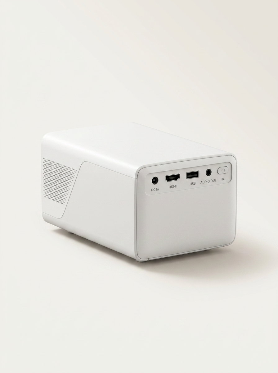 Projects up to 120 inches, CE certified with a UK 3-pin plug