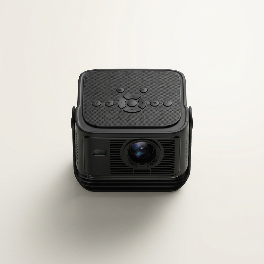 Smart PTZ Home Cinema Projector - Native WUXGA 1920x1200, 500 ANSI, Android (UK Plug)