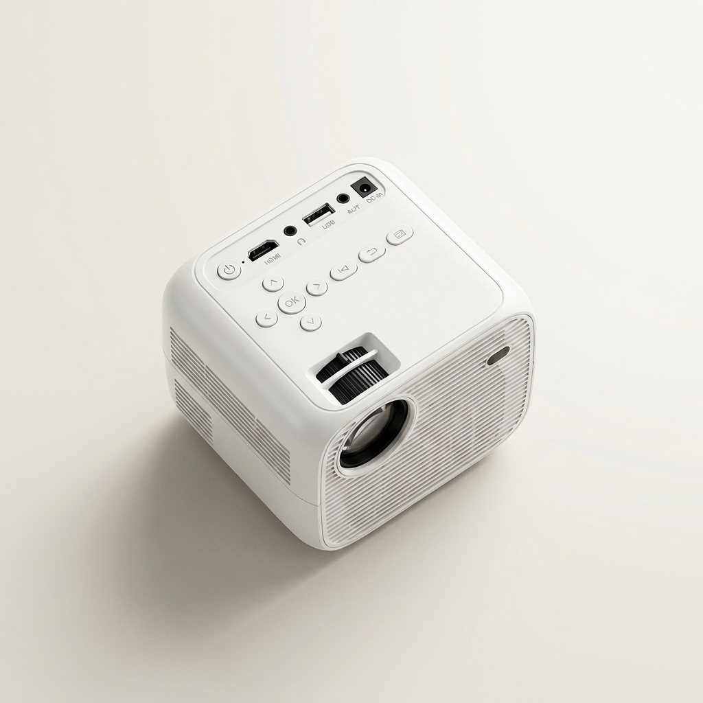 Android smart projector with Wi-Fi plus HDMI and USB for sticks and consoles